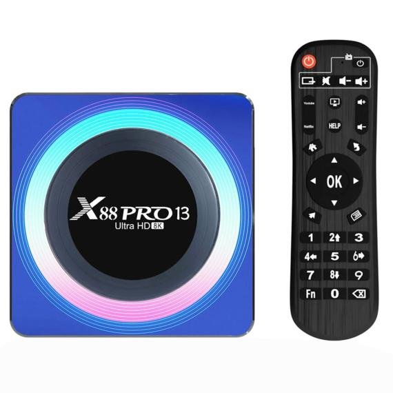 X88 Pro 13 RK3528 TV-Box, 4 GB RAM, 32 GB ROM, Großbritannien
