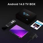 H96 Max M9 2GB+16GB Android 14 TV-Box EU-Stecker