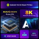 H96 Max M9 2GB+16GB Android 14 TV-Box EU-Stecker
