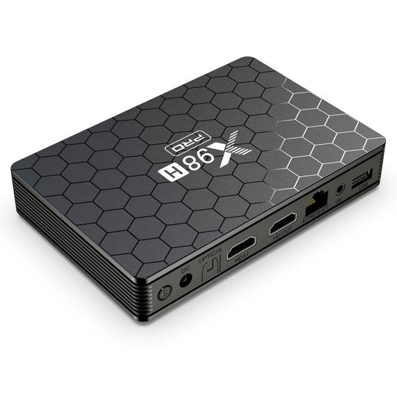 X98H Pro TV BOX Android 12 Allwinner H618 2GB RAM 16GB ROM WIFI 6